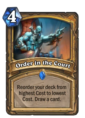 Order in the Court Card Image