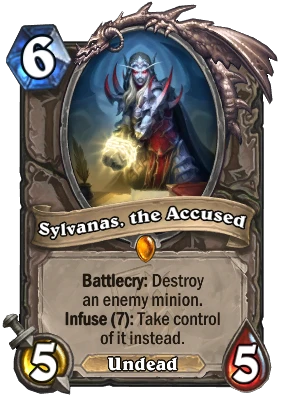 Sylvanas, the Accused Card Image