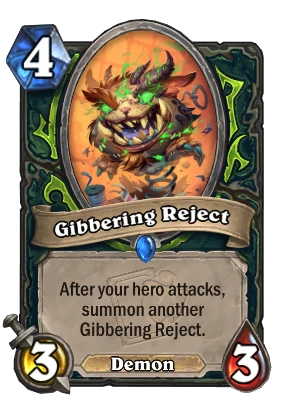 Gibbering Reject Card Image