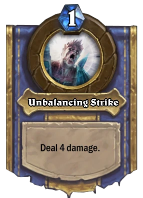 Unbalancing Strike Card Image