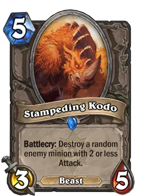 Stampeding Kodo Card Image