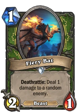 Fiery Bat Card Image