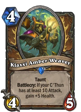 Klaxxi Amber-Weaver Card Image