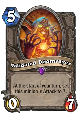 Validated Doomsayer Card Image