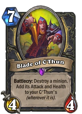 Blade of C'Thun Card Image