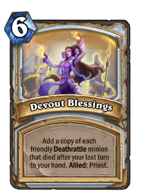 Devout Blessings Card Image