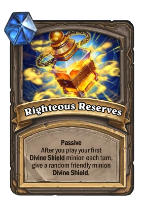 Righteous Reserves Card Image