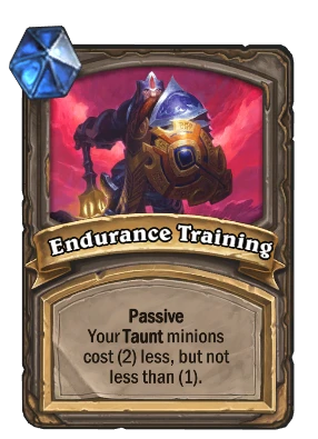Endurance Training Card Image