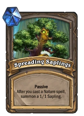 Spreading Saplings Card Image