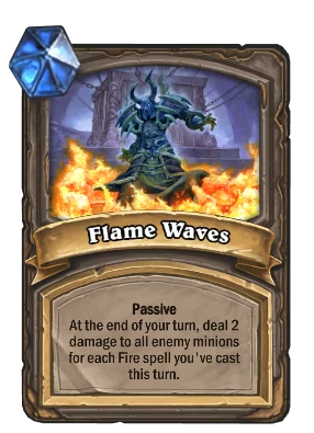 Flame Waves Card Image
