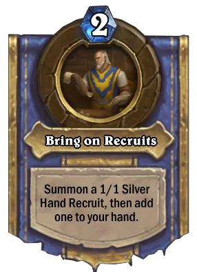 Bring on Recruits Card Image