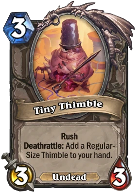 Tiny Thimble Card Image