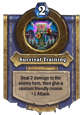 Survival Training Card Image