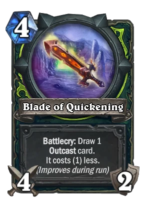 Blade of Quickening Card Image