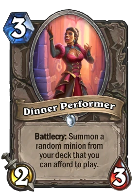 Dinner Performer Card Image