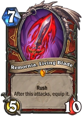 Remornia, Living Blade Card Image