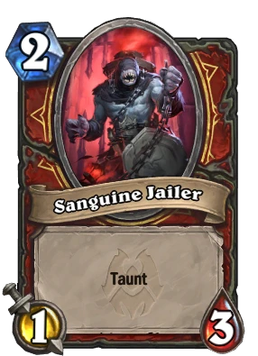Sanguine Jailer Card Image
