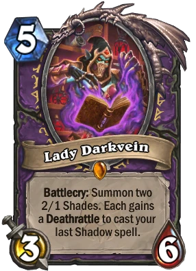 Lady Darkvein Card Image