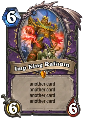 Imp King Rafaam Card Image