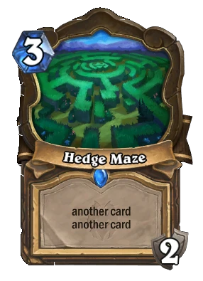 Hedge Maze Card Image