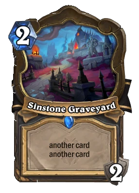 Sinstone Graveyard Card Image