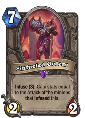 Sinfueled Golem Card Image