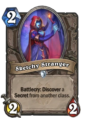 Sketchy Stranger Card Image