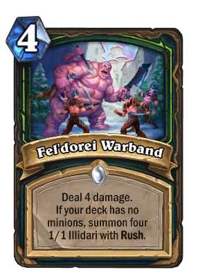 Fel'dorei Warband Card Image