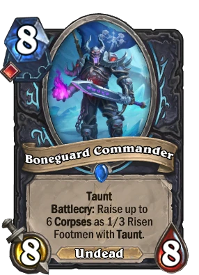 Boneguard Commander Card Image