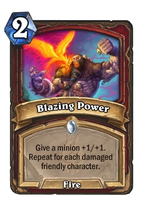 Blazing Power Card Image