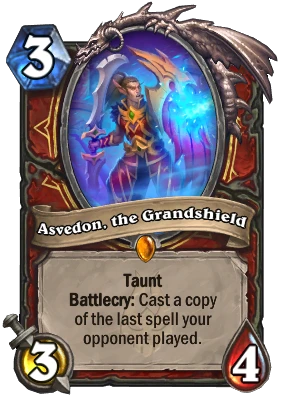 Asvedon, the Grandshield Card Image