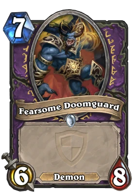 Fearsome Doomguard Card Image