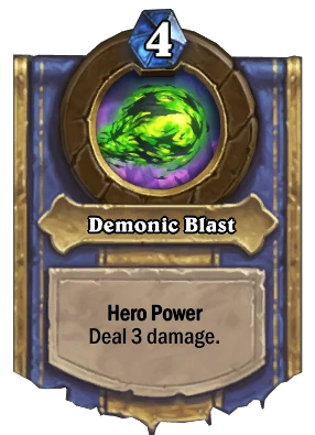Demonic Blast Card Image