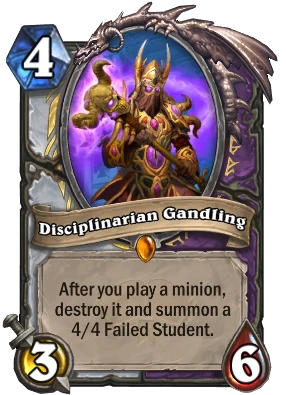 Disciplinarian Gandling Card Image