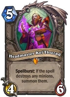 Headmaster Kel'Thuzad Card Image