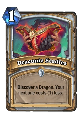 Draconic Studies Card Image