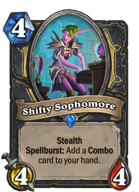 Shifty Sophomore Card Image