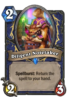 Diligent Notetaker Card Image