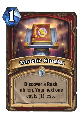 Athletic Studies Card Image