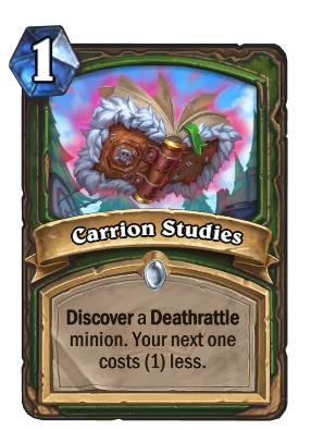 Carrion Studies Card Image
