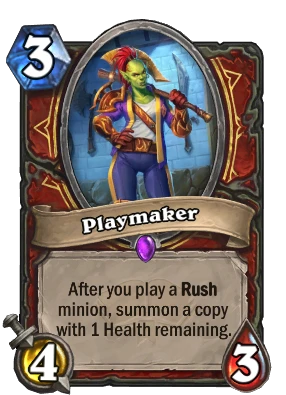 Playmaker Card Image