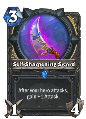 Self-Sharpening Sword Card Image