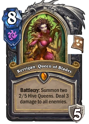 Kerrigan, Queen of Blades Card Image