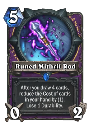 Runed Mithril Rod Card Image