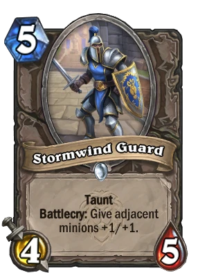 Stormwind Guard Card Image