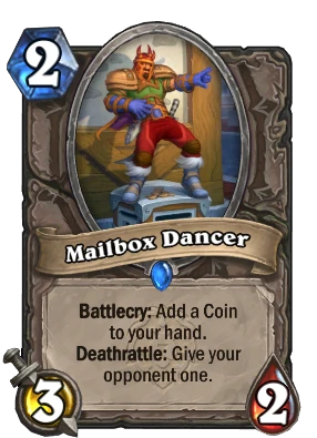 Mailbox Dancer Card Image