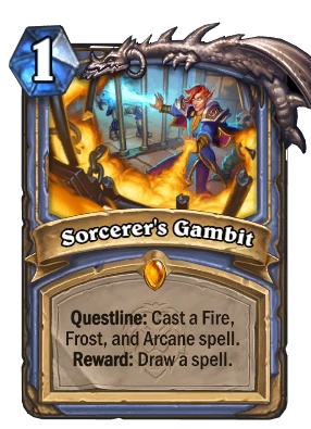 Sorcerer's Gambit Card Image