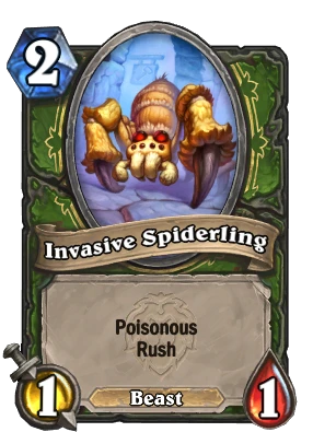 Invasive Spiderling Card Image