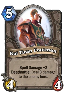 Kul Tiran Footman Card Image