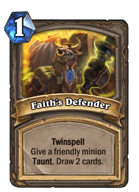 Faith's Defender Card Image